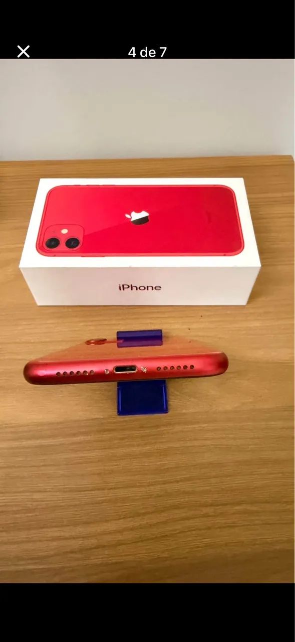 IPhone 11 Red - 128GB - Foto 5