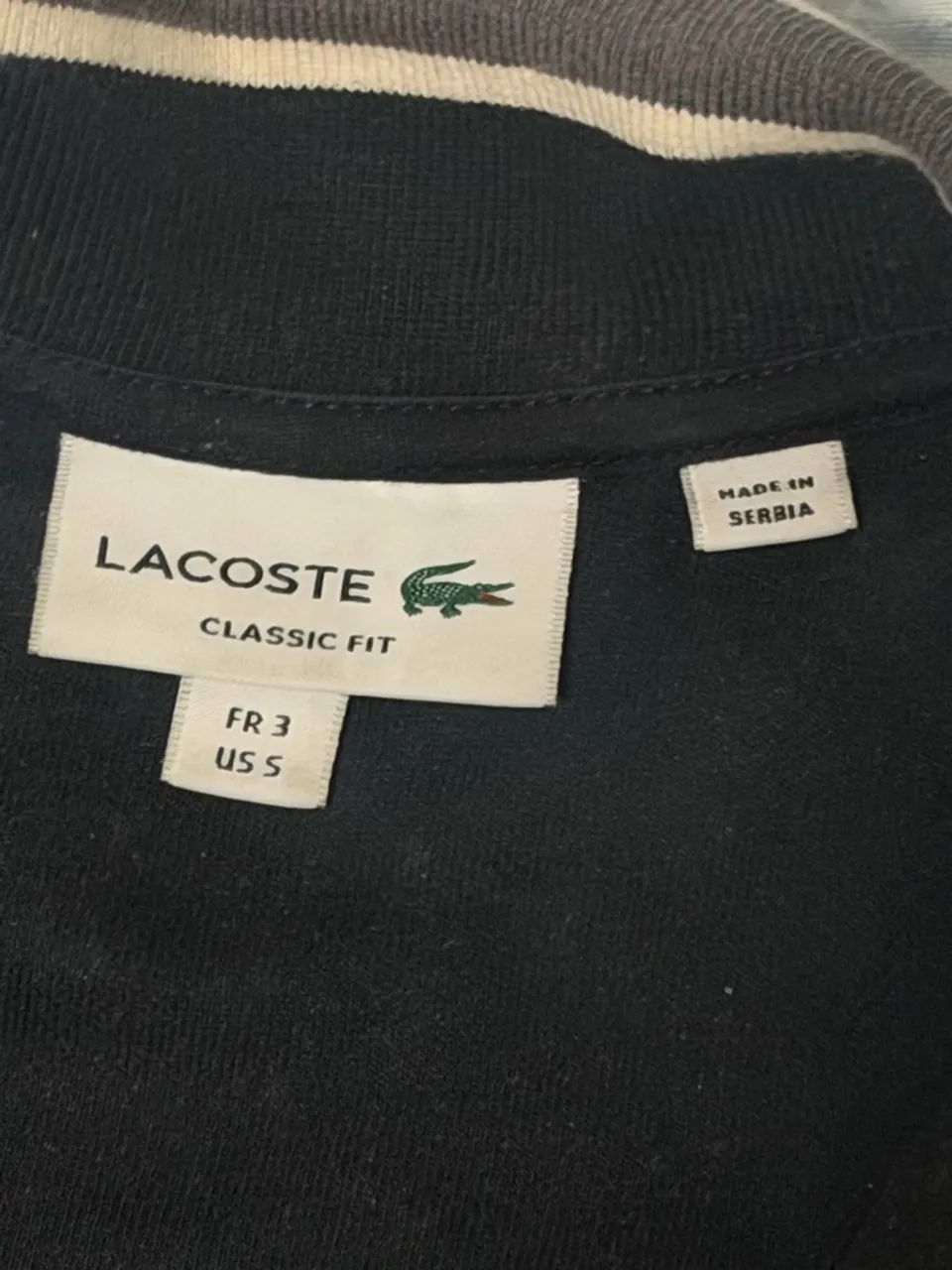 Polo Lacoste Preta - Foto 3