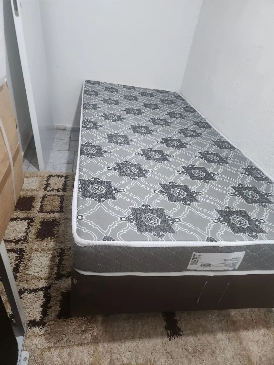 Cama box solteiro com colchão - Foto 3