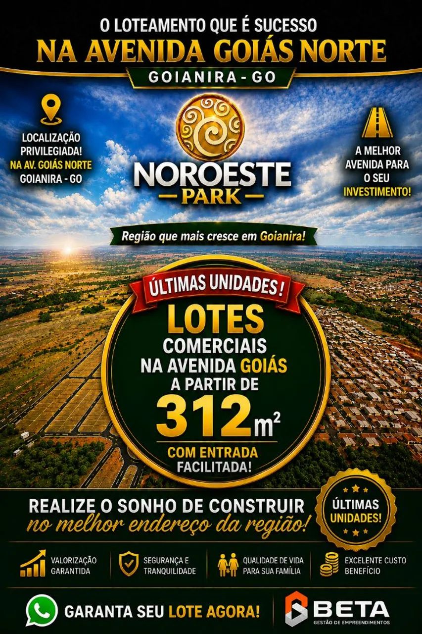 URGENTE: NOROESTE PARK LOTEAMENTO 