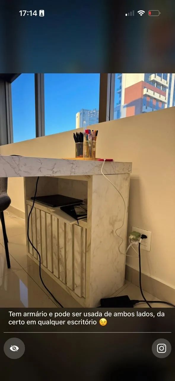 Mesa de escritório grande  - Foto 2