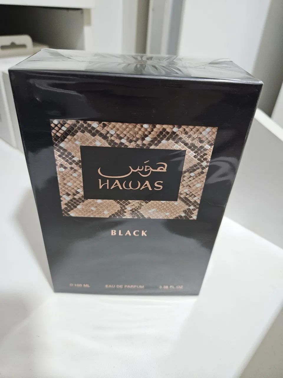 Perfume Árabe Hawas Black EDP 100Ml Masculino