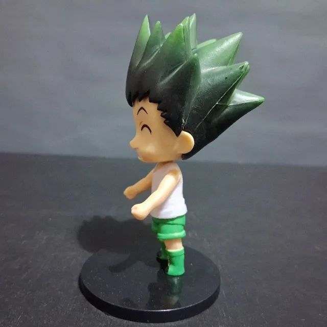 Action Figure Articulável Gon Freecss Hunter x Hunter 11cm Com Base PVC - Foto 5