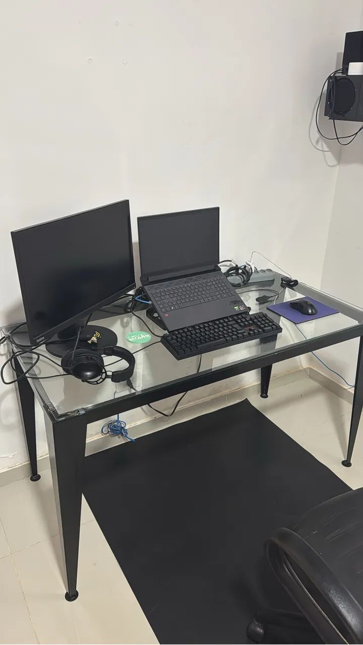 Mesa de vidro 