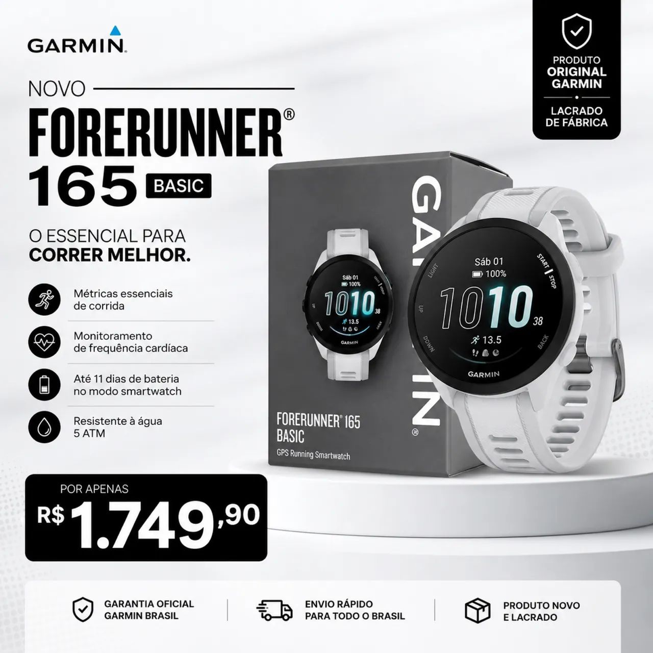 Garmin FR 165 BASIC - LACRADO