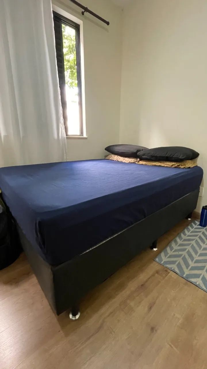 Cama Casal Box Ortobom