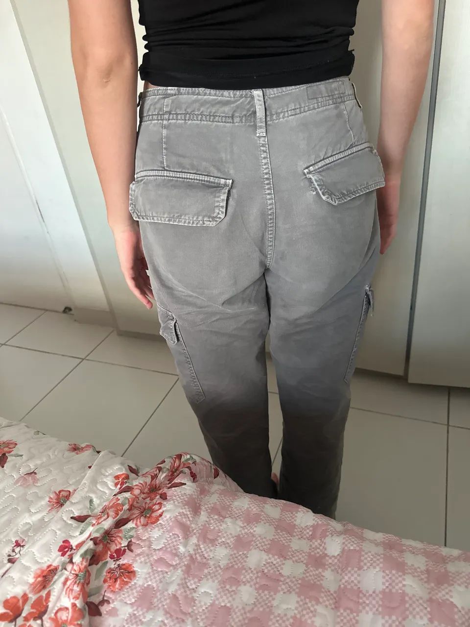 Calça Zara Cinza - Foto 2