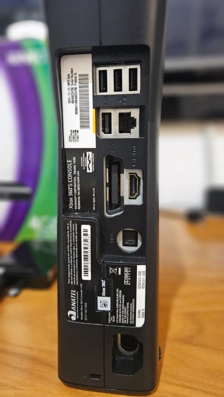 Xbox 360 Slim 500GB + Kinect - Com Caixa e Lacre de Fábrica (Nunca Aberto) - Foto 6