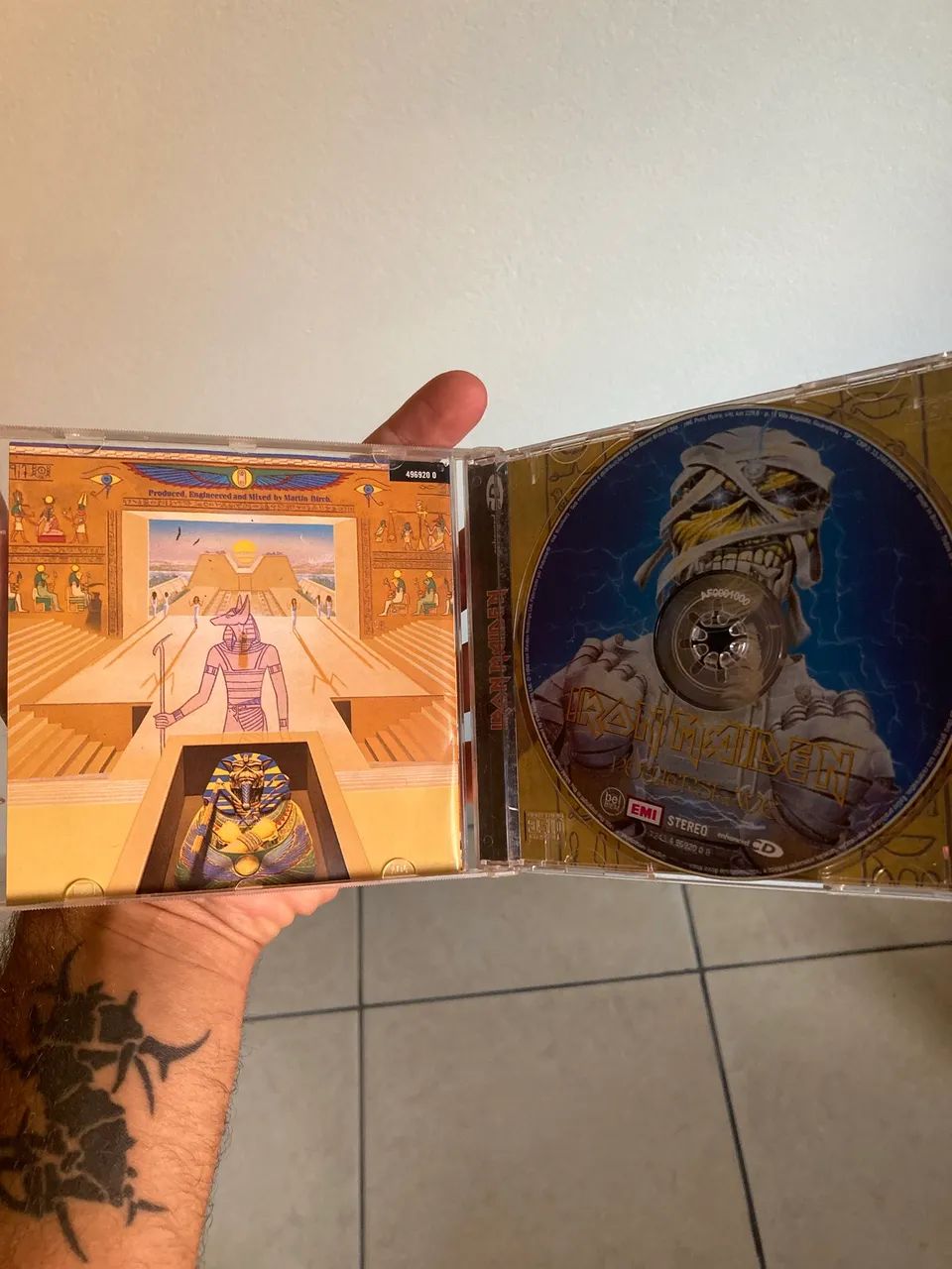 CD Iron Maiden powerslave - Foto 2