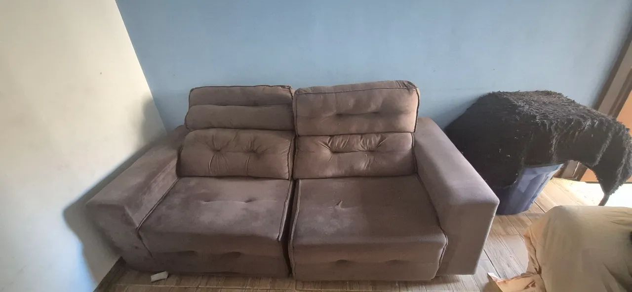 Sofá Retrátil e Reclinável 2,10m - Leia a descrição - Foto 2