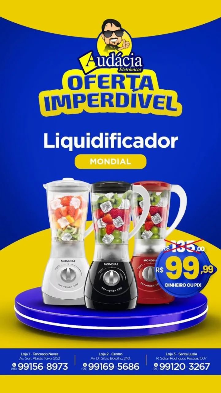 Liquidificador Mondial Easy power 