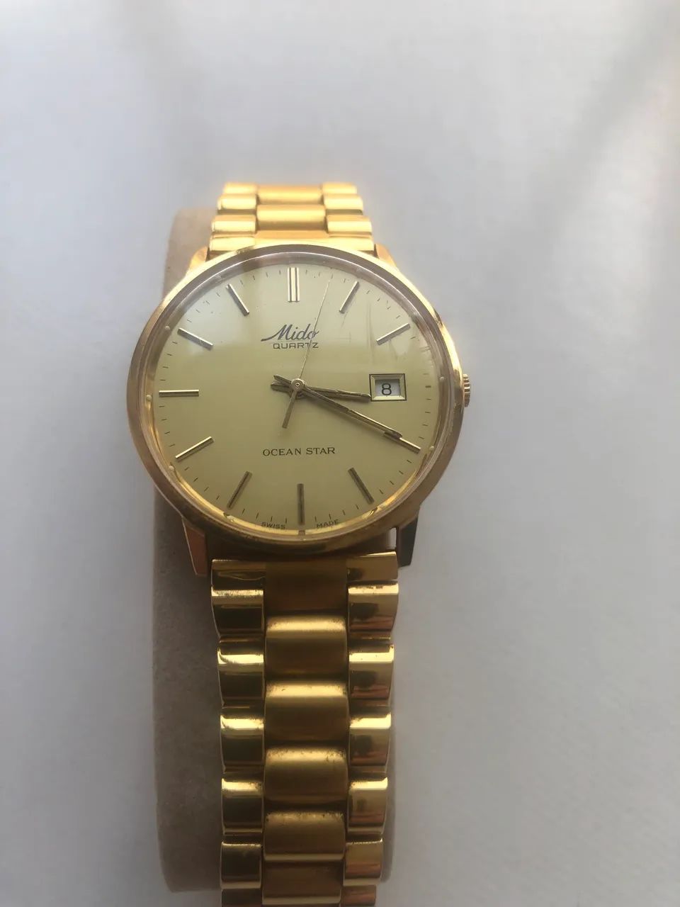 Relogio Mido Ocean Star dourado - Foto 5