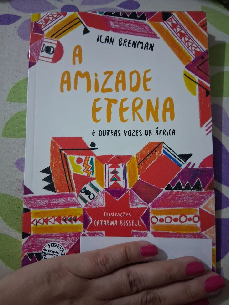 Livro "A amizade eterna" 