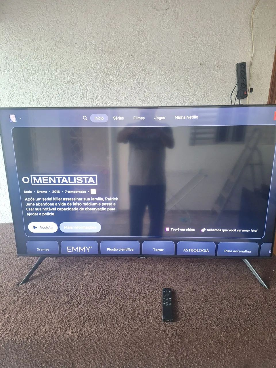 TV SMART SANSUNG 4K 50 POLEGADAS COM XBOX FUNCIONANDO PERFEITAMENTE ACEITO CARTÃO  - Foto 2