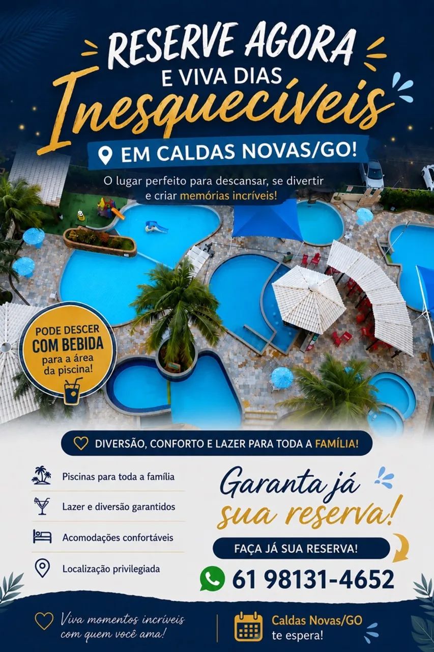 Caldas Novas Flat no Centro