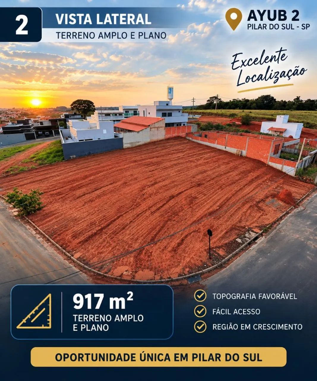 VENDE-SE TERRENO - AYUB 2 | PILAR DO SUL - Excelente - Foto 5