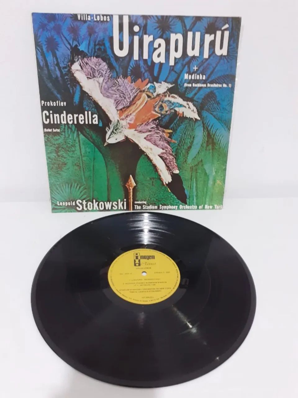 LP´s Disco - A Música do XVI Festival de Inverno (1985) e Uirapurú - Villa-Lobos - Foto 4