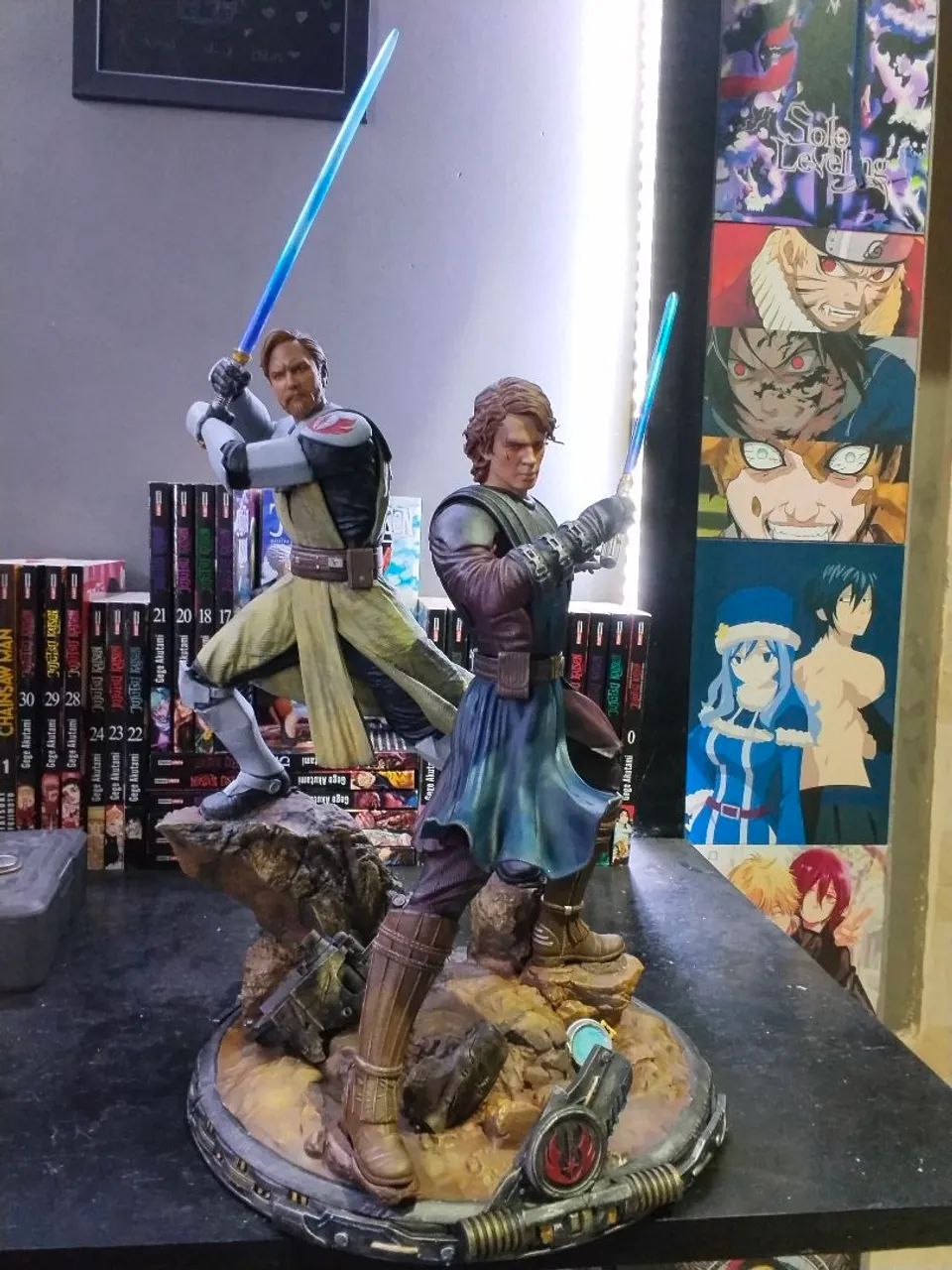 Action Figure Anakin e Obi-wan escala 1-6 