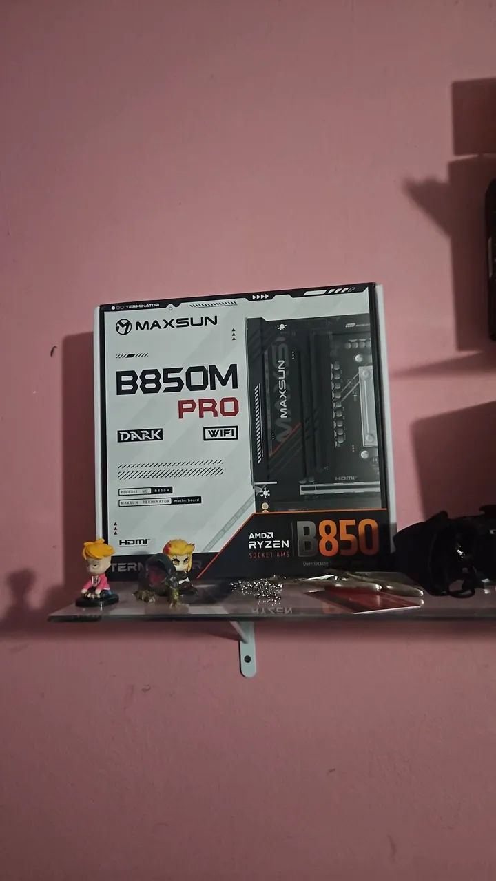 B850m Maxsun pro dark wi-fi  - Foto 2