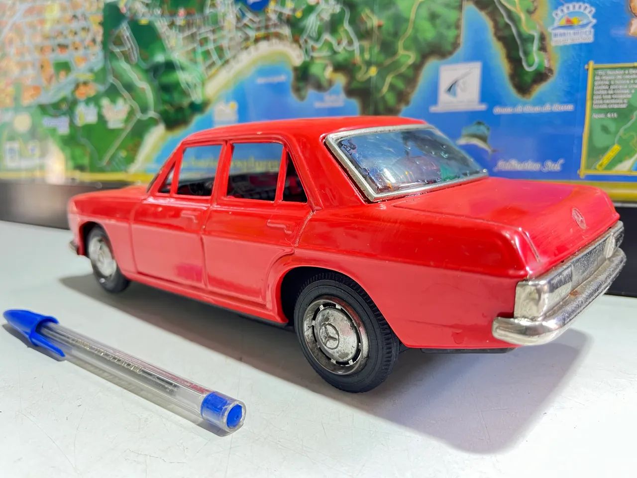 Carrinho de lata antigo anos 60  - Foto 2