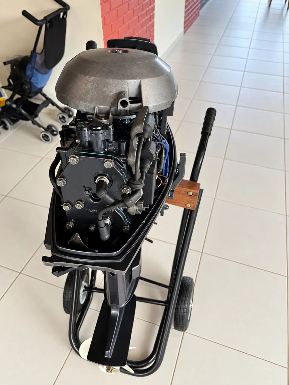 Motor de popa Yamaha 30hp 2T - Foto 5