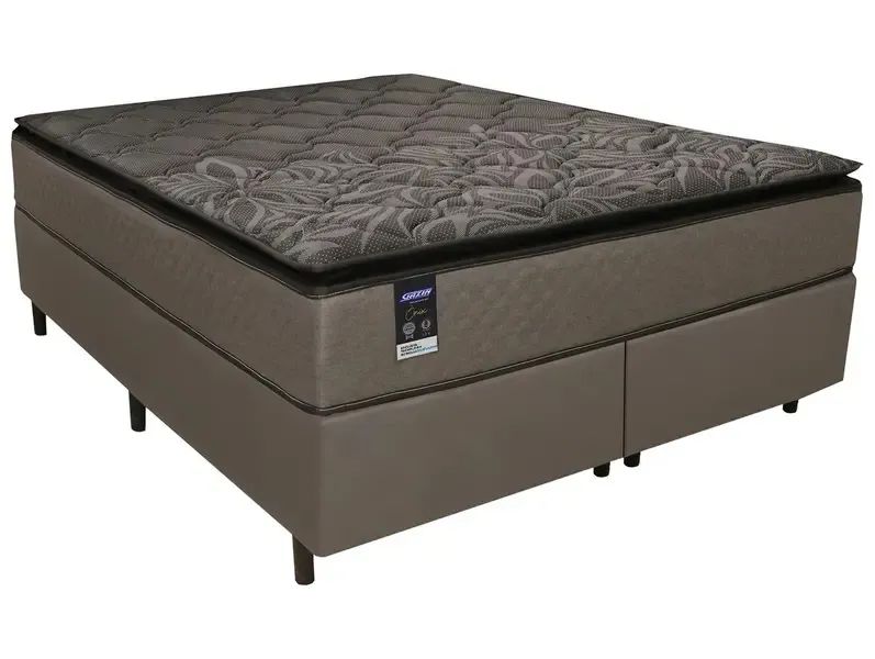 Cama Box (Box + Colchão) Queen Gazin de Molas  - Foto 2