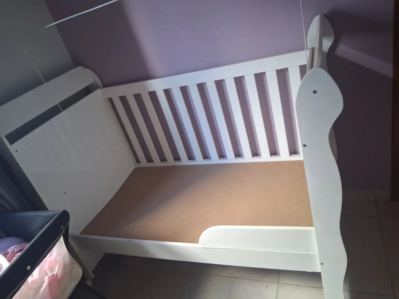 Berço ( Mine Cama) + Colchão Impermeável  - Foto 3
