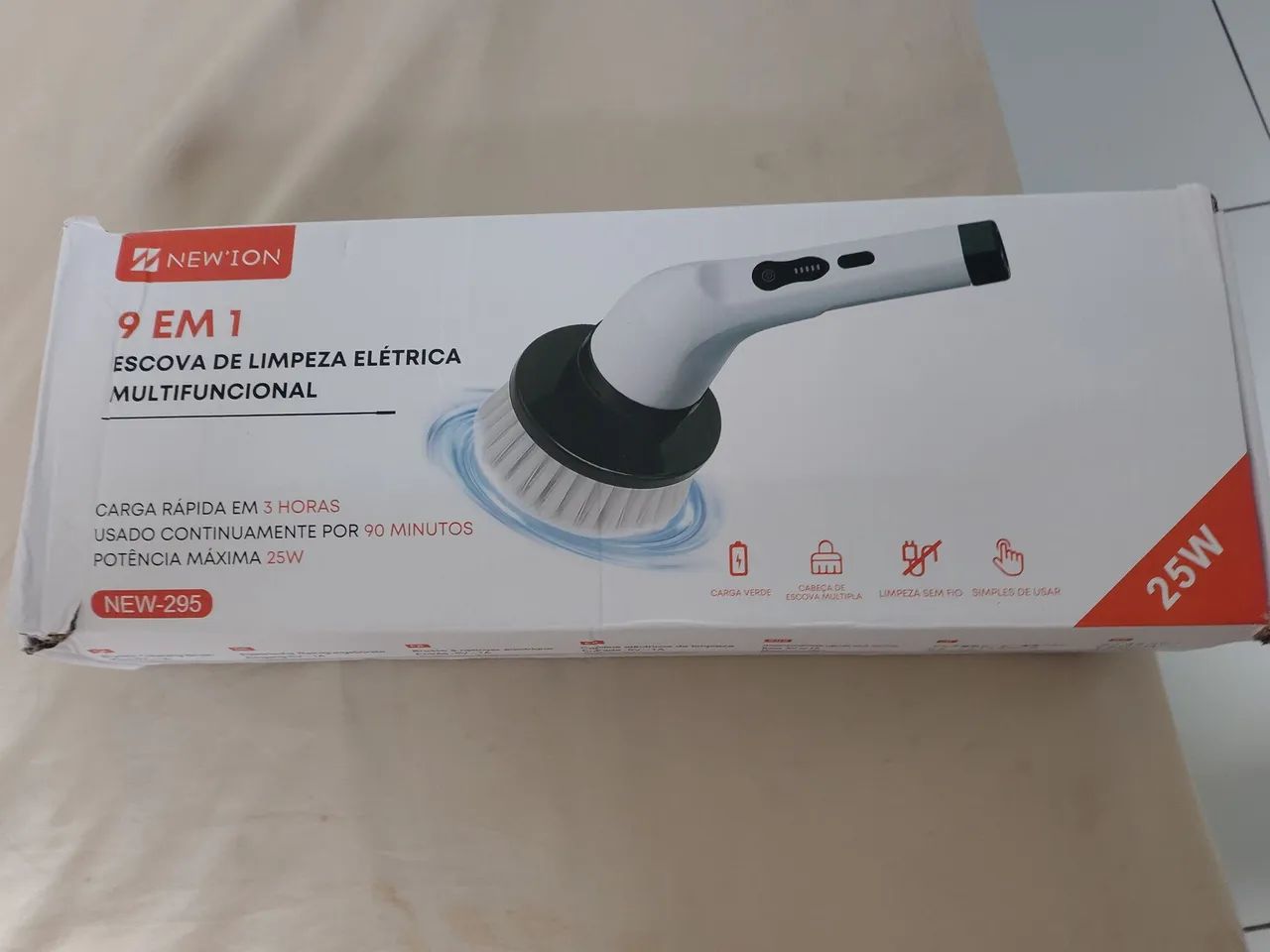 Escova elétrica multifuncional 
