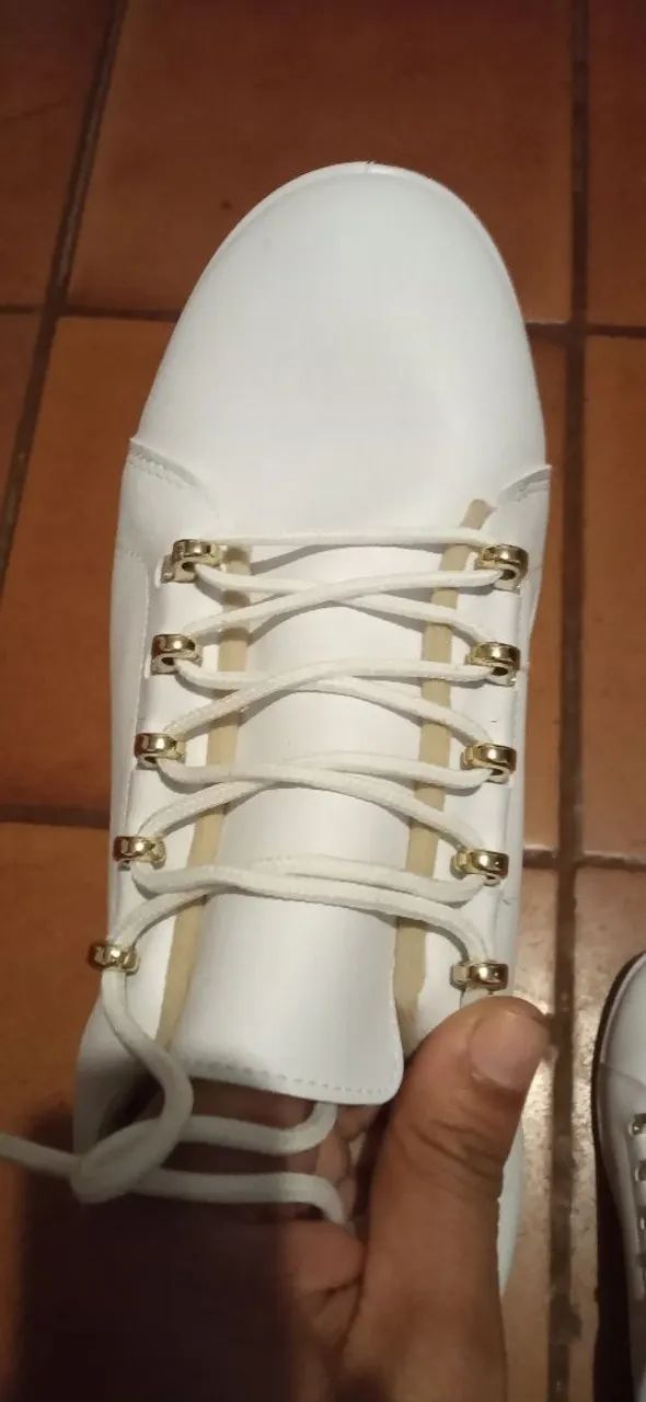 Tênis Moleca branco semi novo - Foto 3