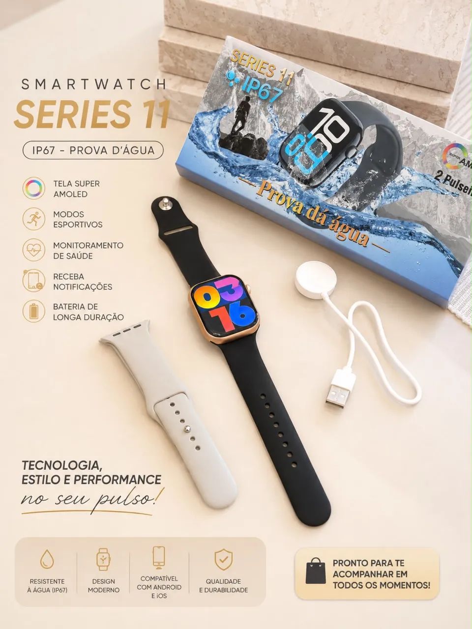 Relógio smart Watch 