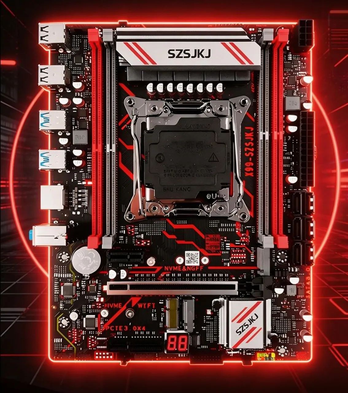 Kit Xeon placa mãe + e5 2680 v4 - Foto 3