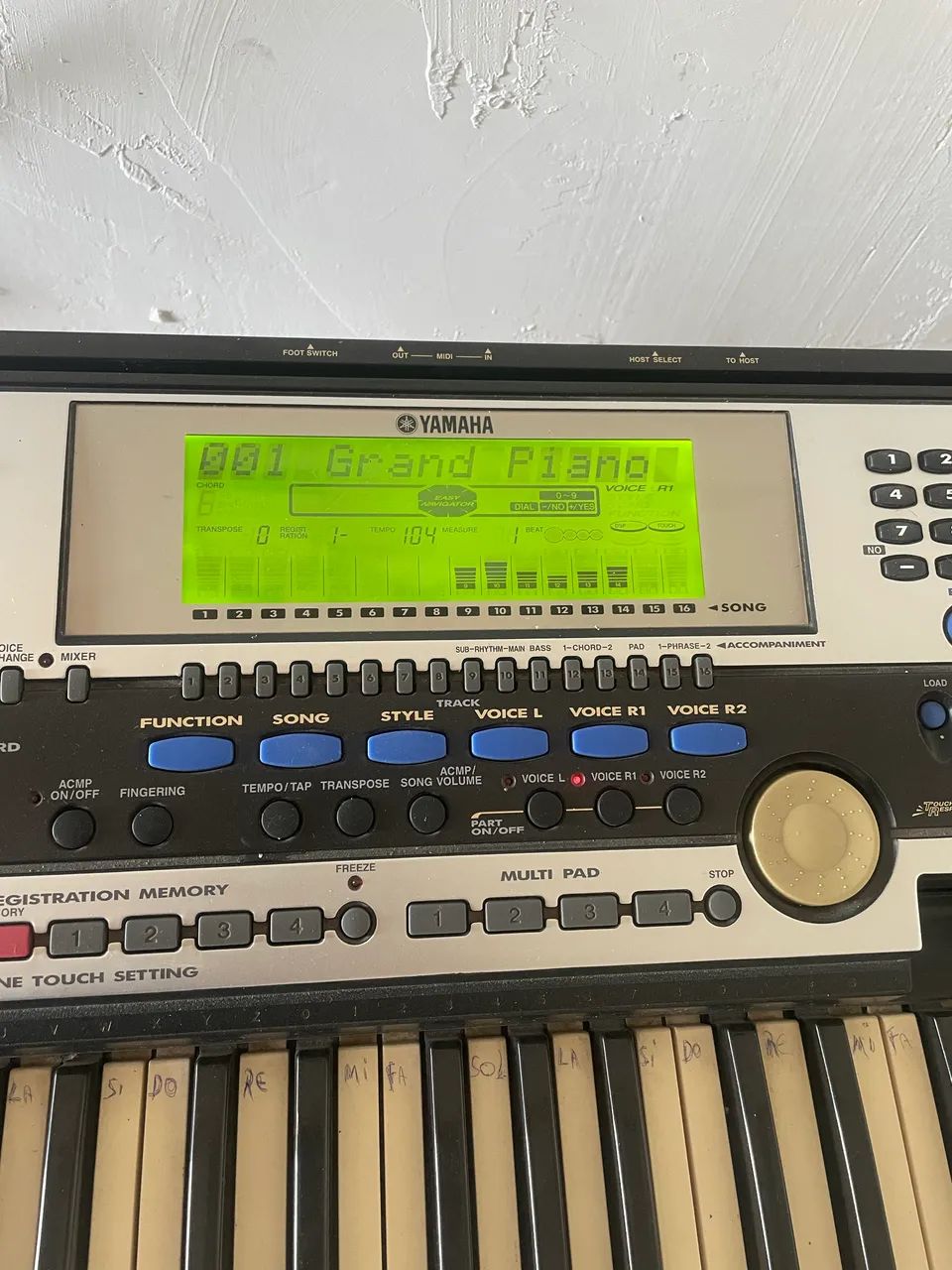 Teclado PSR 540 - Instrumentos musicais - Jardim Colonial