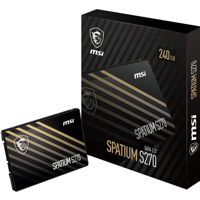 HD SSD MSI Spatium 240GB S270