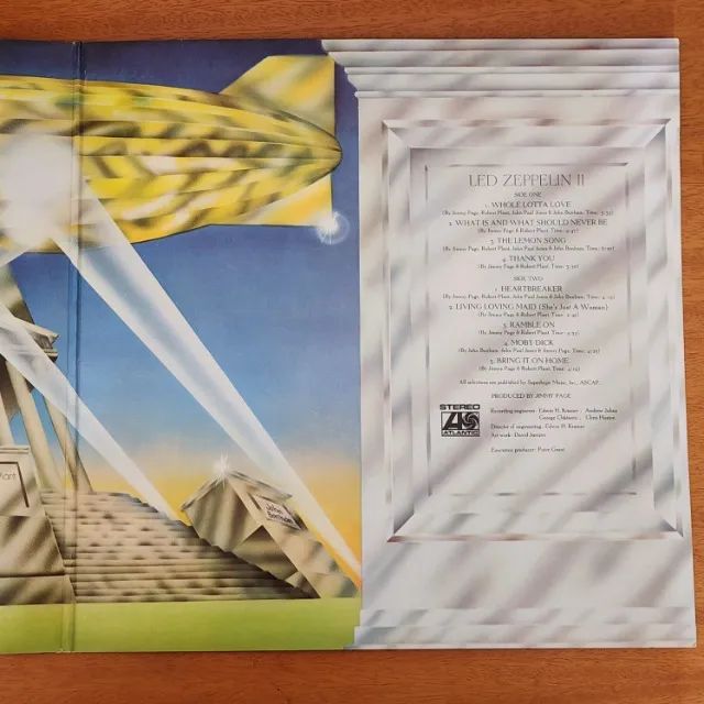 Lp Vinil Led Zeppein II Br 1977 - Foto 4