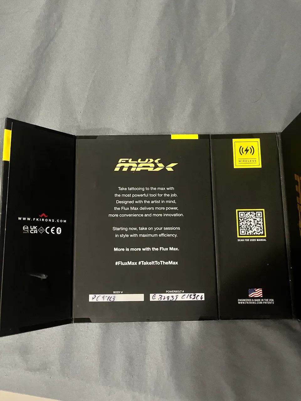 Máquina de tatuagem Fk Irons Flux Max  - Foto 2