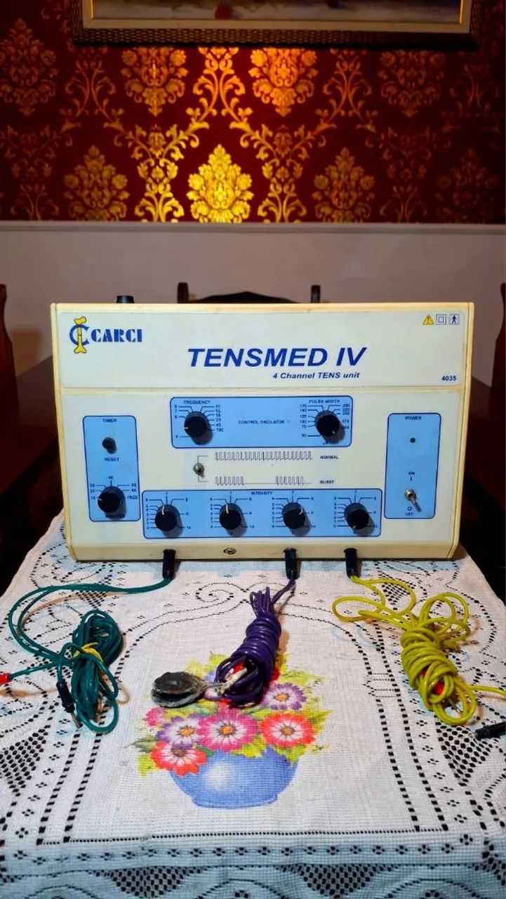 Aparelho de eletroterapia anos 80
