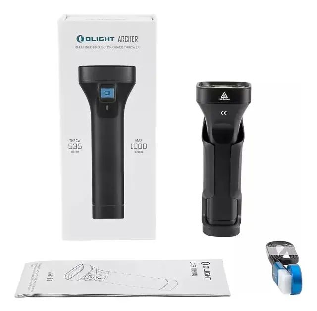 Lanterna Olight Archer 1000lm 535 Metros Bateria 21700 - Foto 2