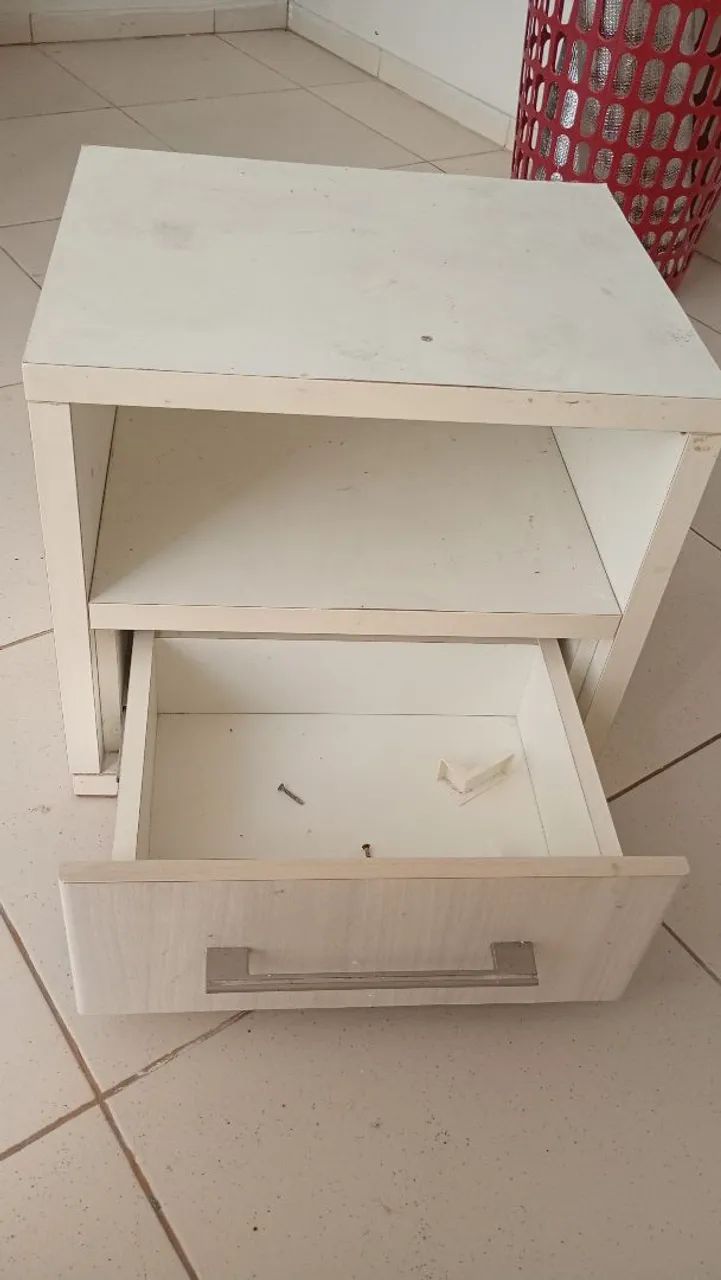 Criado mudo c/gaveta mdf - Foto 3