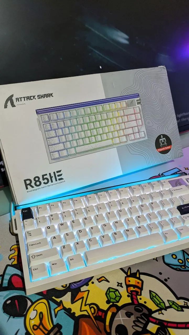 Teclado Magnético Attack Shark R85HE. - Foto 2