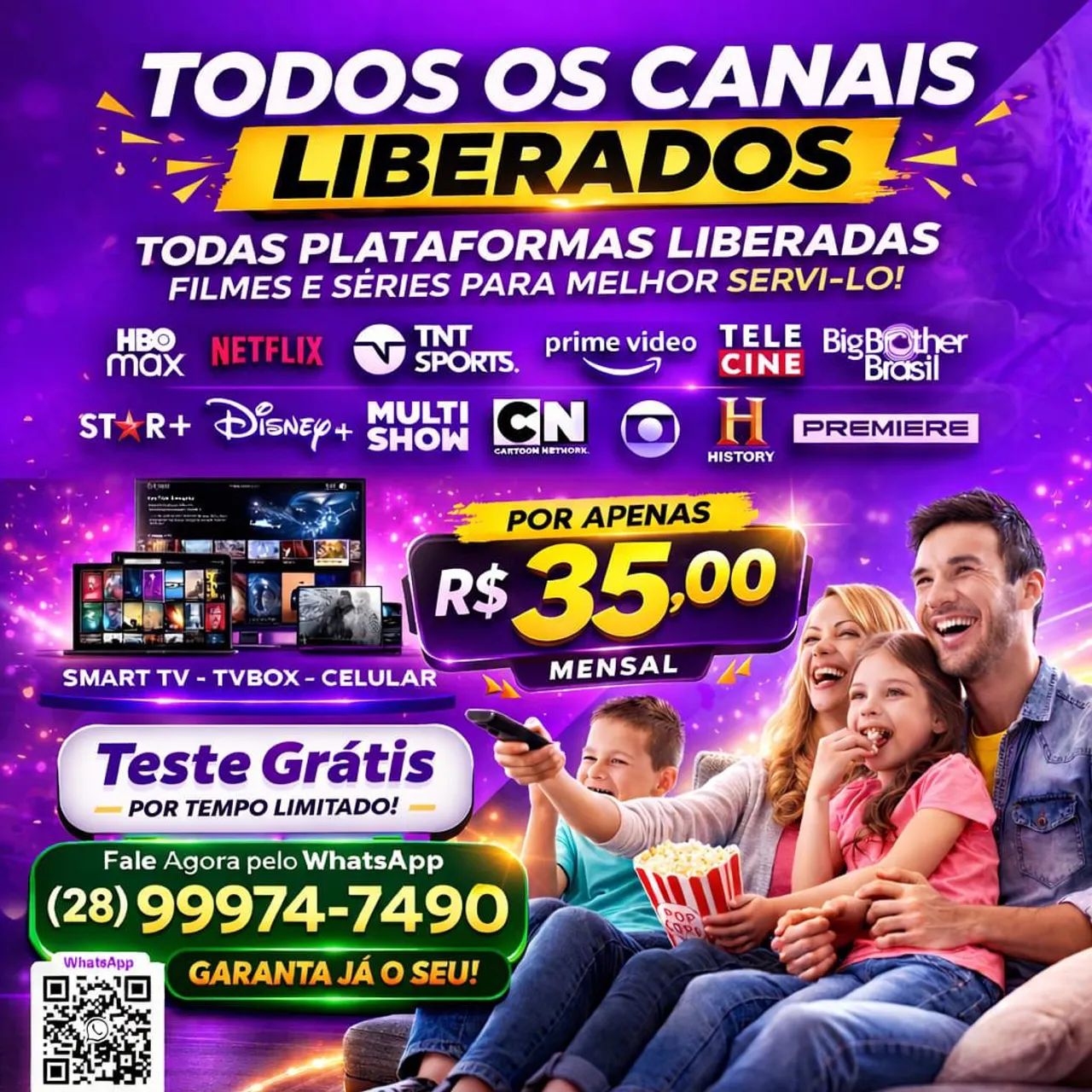 Vendo para toda região