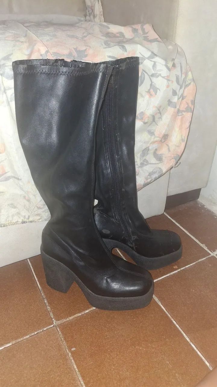 Bota cano alto 
