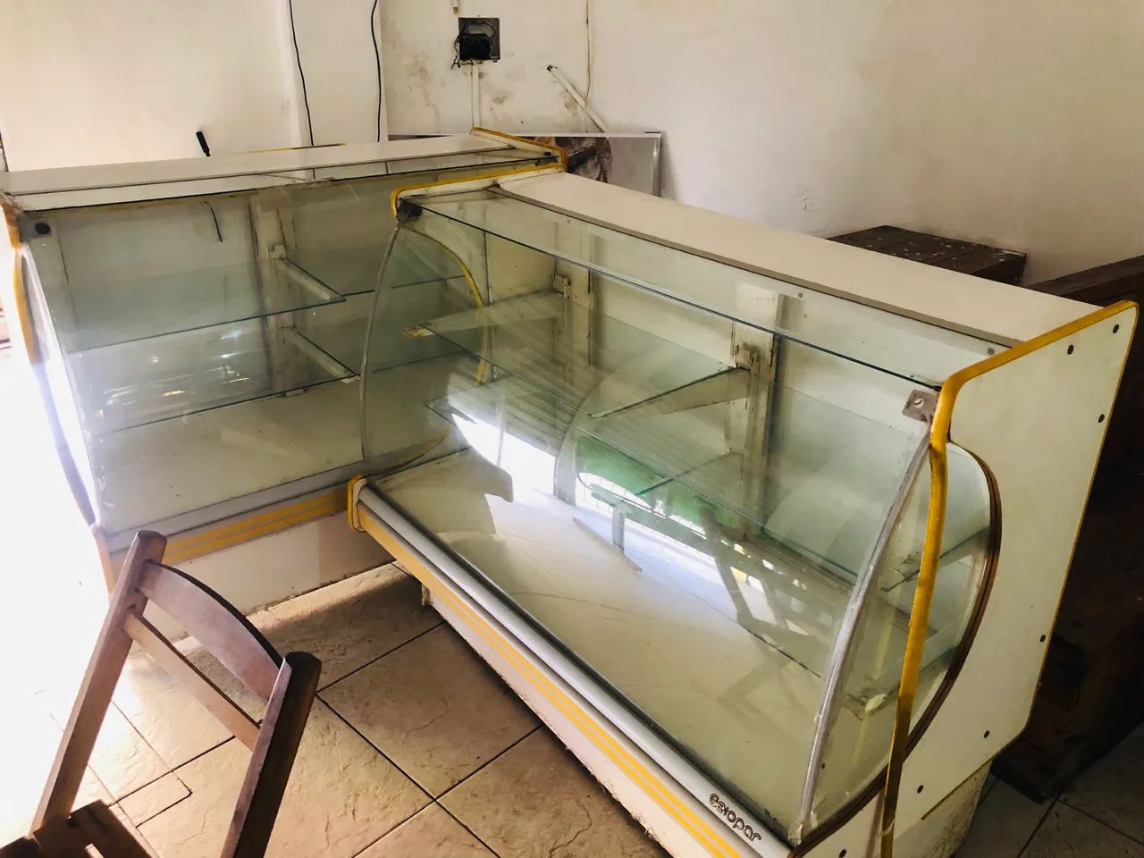 vitrine para padaria