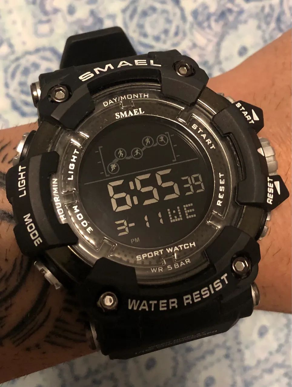 Relógio  Smael no.1802 estilo g shock 