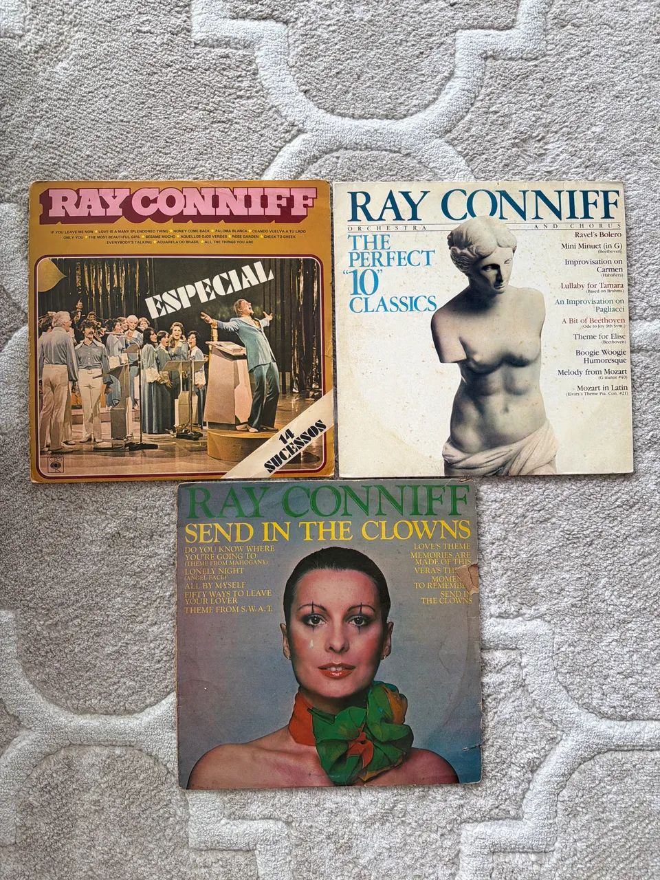 Vinil Ray Conniff - Lote com 3 discos (R$ 60)