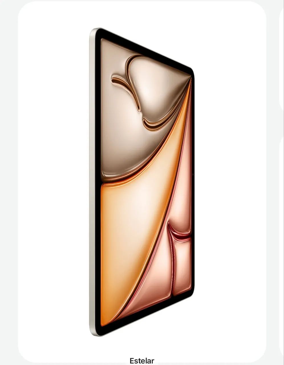 Apple iPad Air M4 de 11 polegadas Wi-Fi 128 GB - Estelar - Lacrado!
