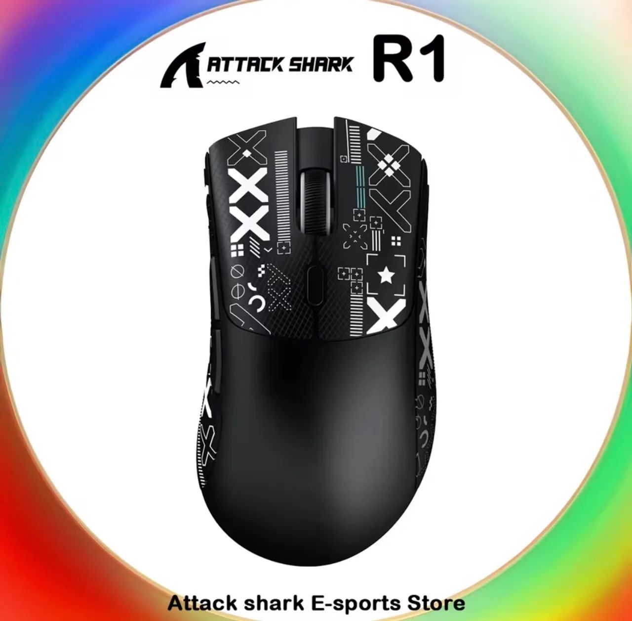 Mouse Sem Fio X11 Attack Shark (preto) - Foto 5