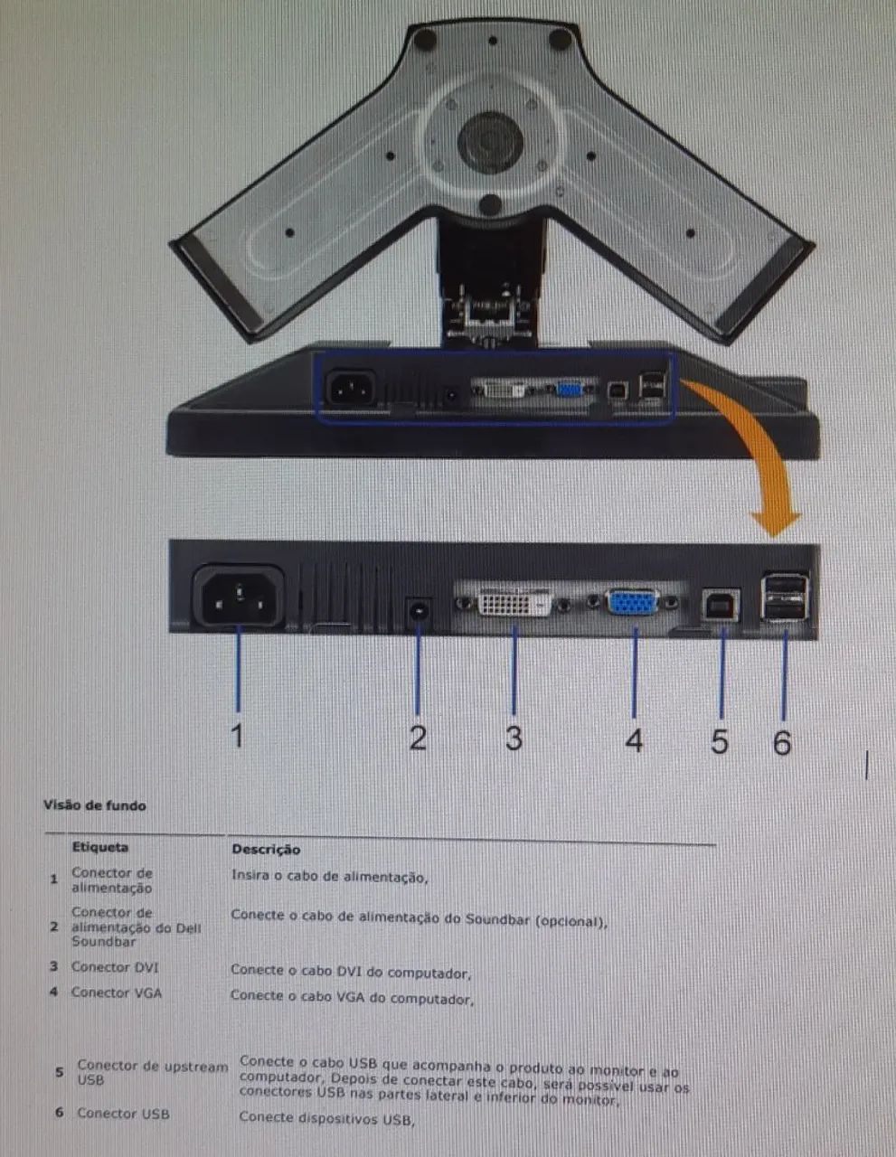 Monitor DELL P190st 19 Polegadas Widescreen Preto - Usado - 127/220Vac - Foto 3