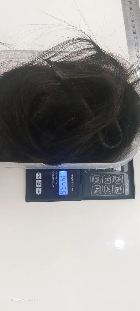 Cabelo Humano Brasileiro 50cm - Foto 3