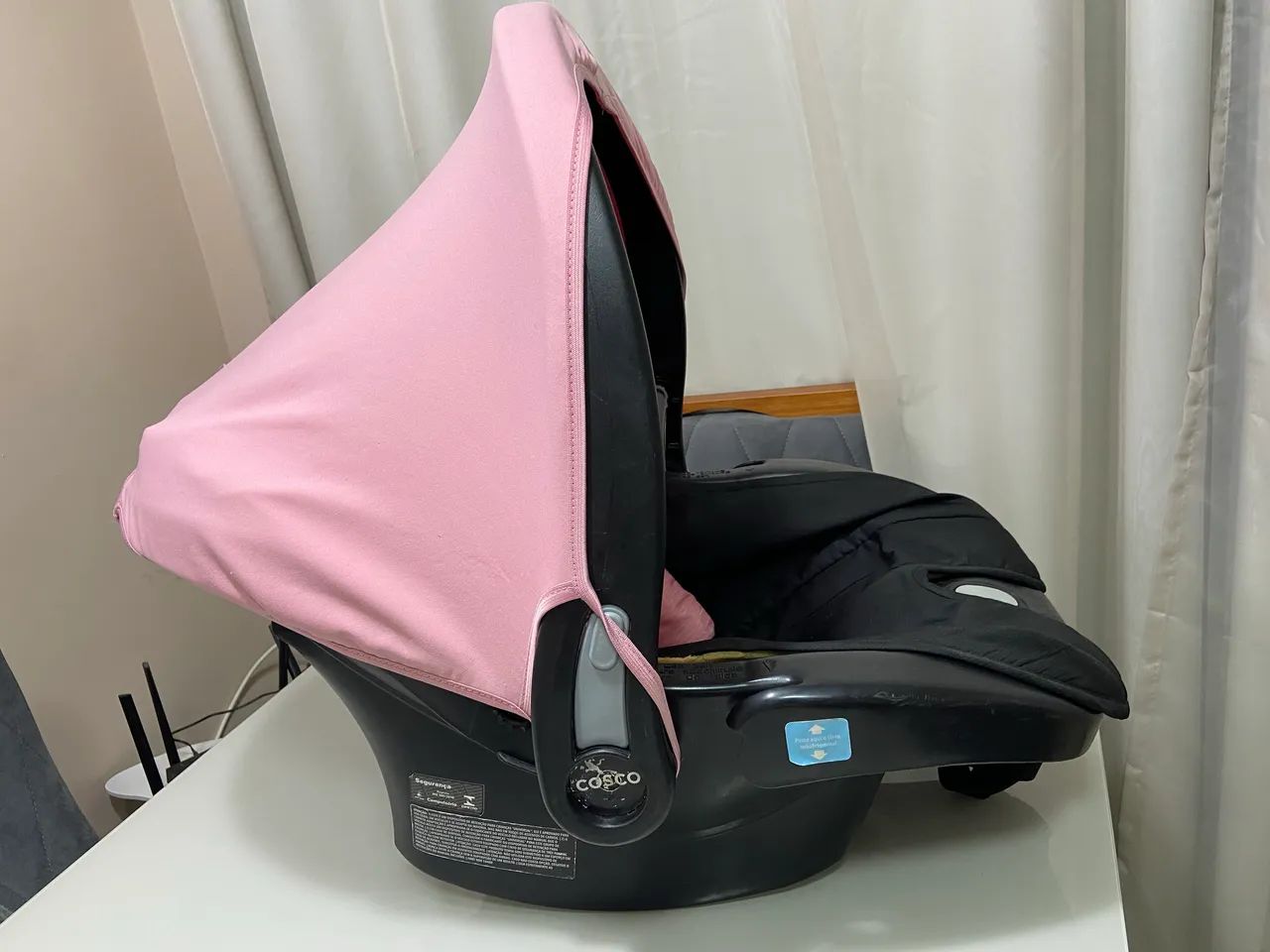 Bebê conforto Cosco rosa  - Foto 4