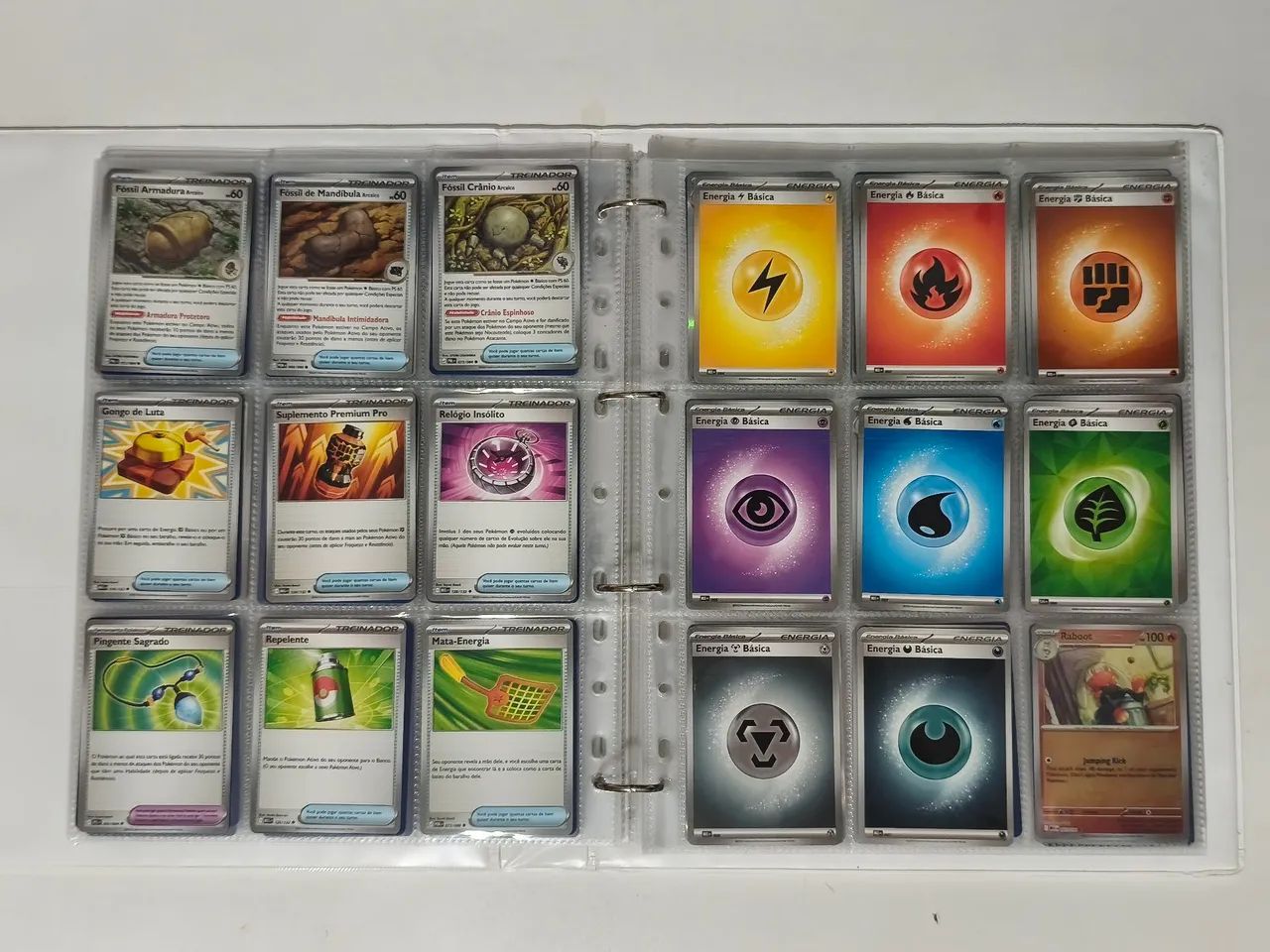 FICHÁRIO CARTAS POKÉMON COM 240 CARTAS - Foto 5